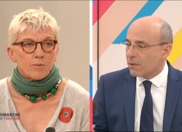 Extension de l’aéroport de Nice: Caroline Roose sur le plateau de Dimanche en Politique sur France 3