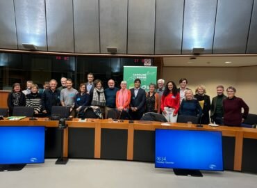 Venue de militant-e-s et élu-e-s Europe Ecologie les Verts de Provence Alpes Côte d’Azur à Bruxelles