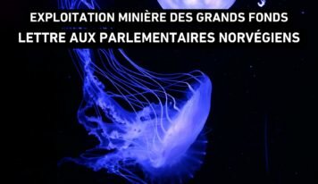 Lettre au Parlement norvégien : Empêchons l’exploitation minière des grands fonds dans les eaux norvégiennes